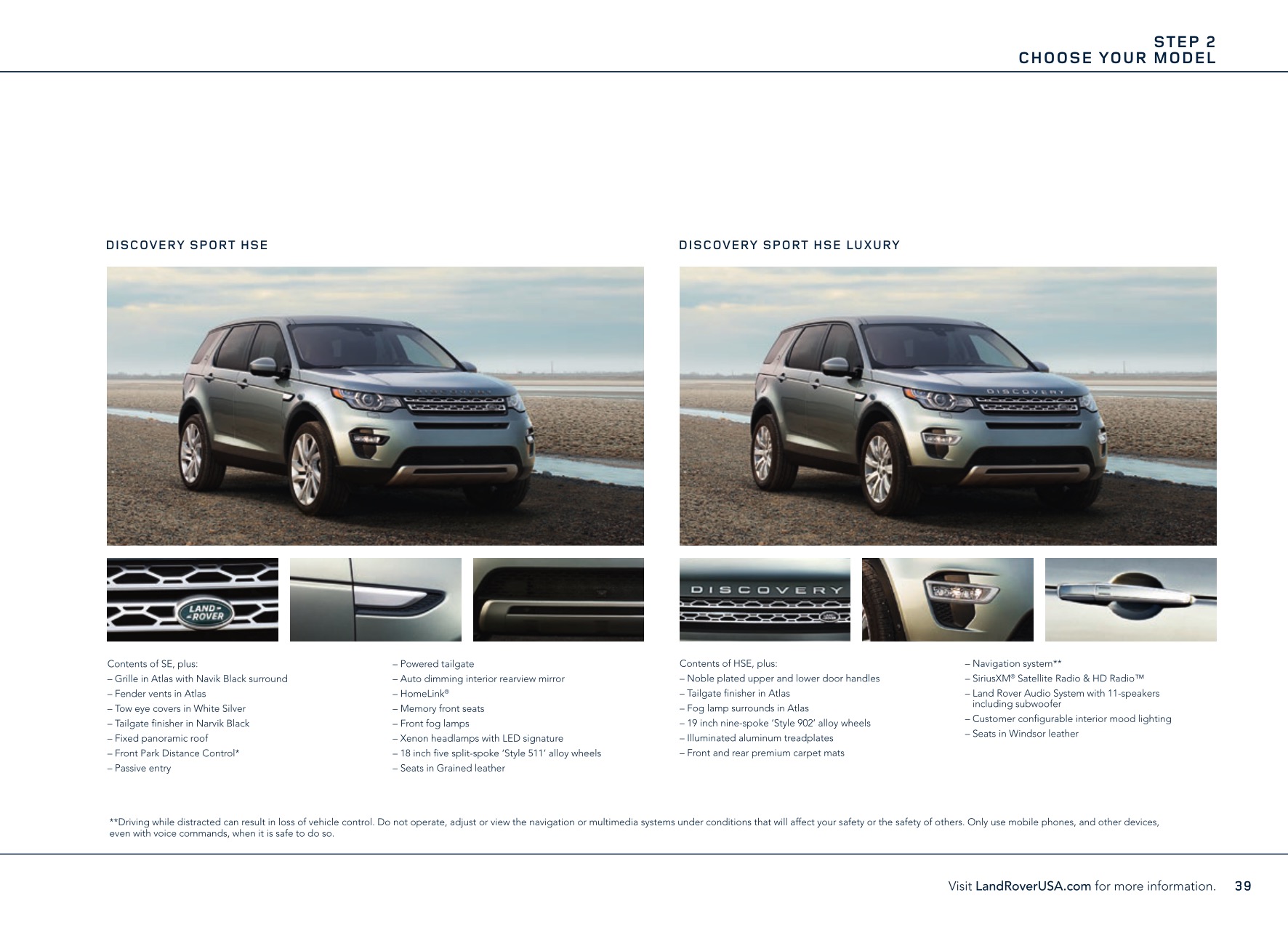 2016 Land Rover Discovery Sport Brochure Page 49